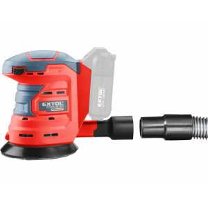 Bruska excentrická aku 20V, bez aku a nabíječky, 125mm, EXTOL PREMIUM 8891847