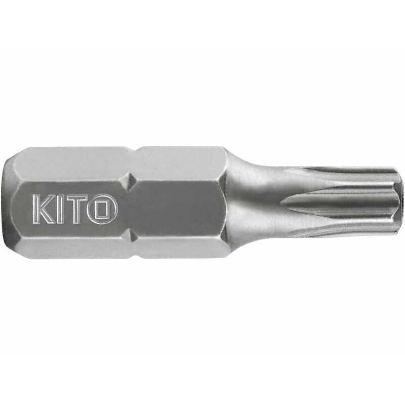 Bit torx vŕtaný, TTa 15x25mm, S2, KITO 4810486