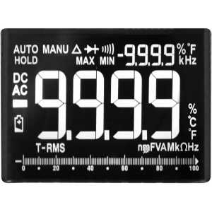 Multimeter digitálny automatický,True RMS, max. 1000V (10A) AC/DC, Extol Premium 8831251