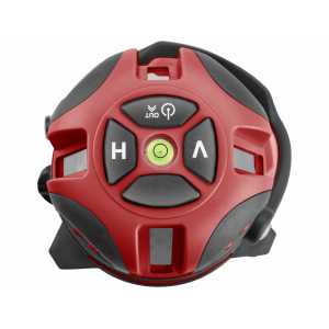 Laserová vodováha samonivelačná, 1H-4V-1B, zelený laser, Li-ion, Fortum 4780212