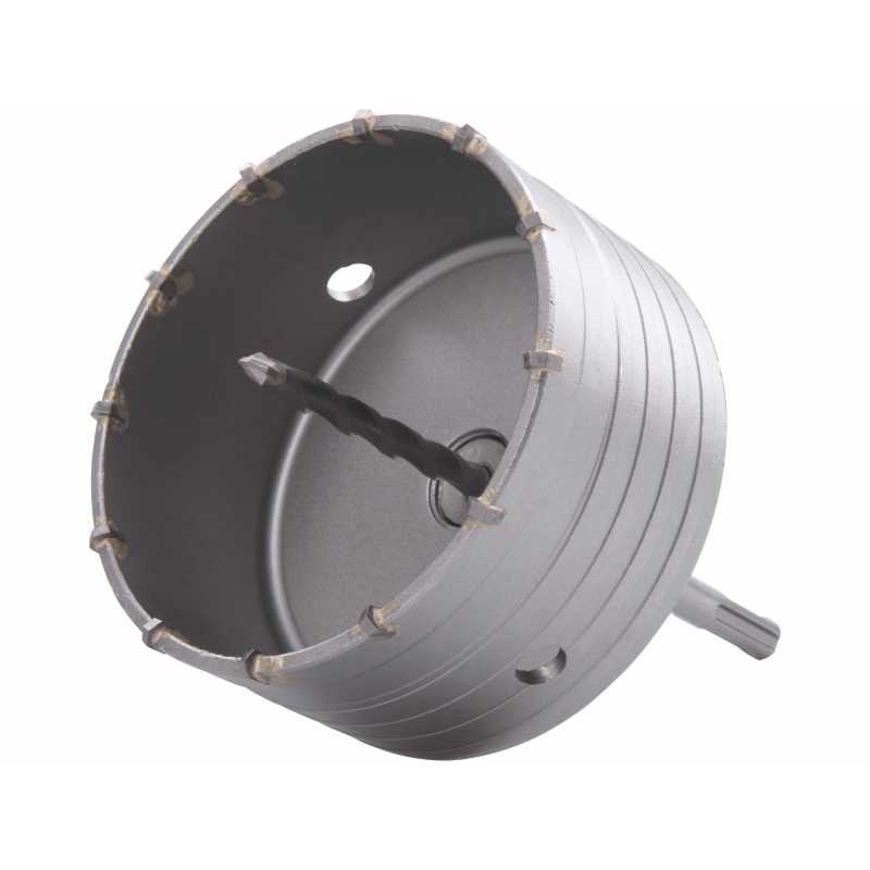 Vrták korunkový 125mm, SDS-plus, s SK plátkami, EXTOL PREMIUM 8801971