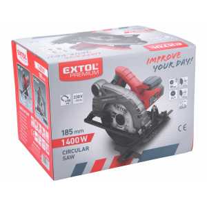 Pila kotoučová 1400W, kotouč 185mm, EXTOL PREMIUM 8893006