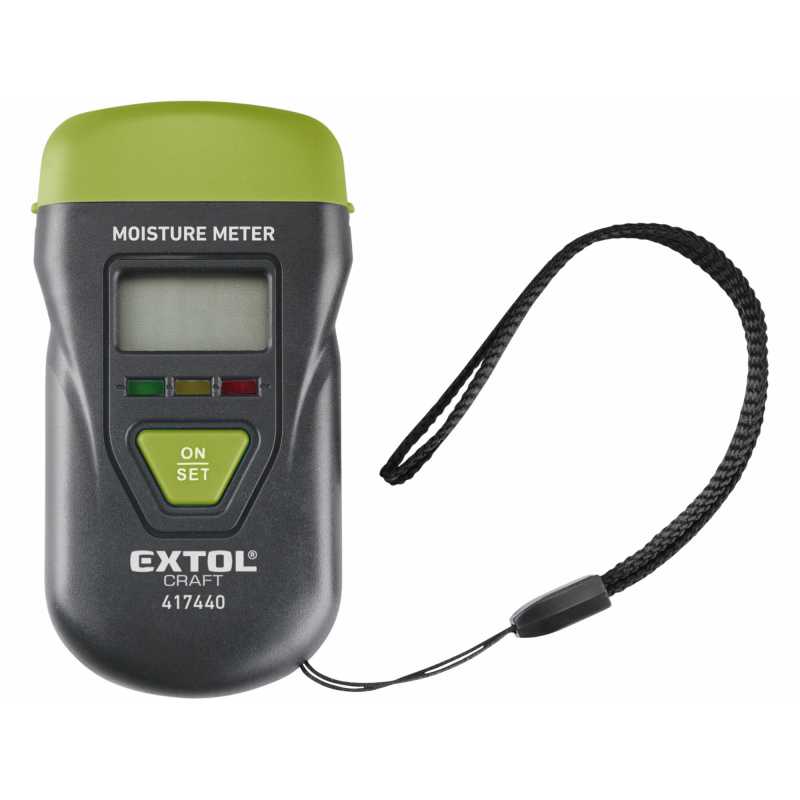 Merač vlhkosti digitálny, EXTOL CRAFT 417440