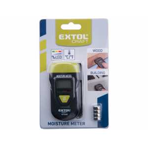 Merač vlhkosti digitálny, EXTOL CRAFT 417440