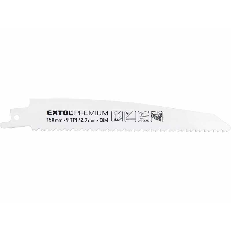 List pílový do chvostovej píly 3ks, 150mm, Bi-metal, EXTOL PREMIUM 8806203