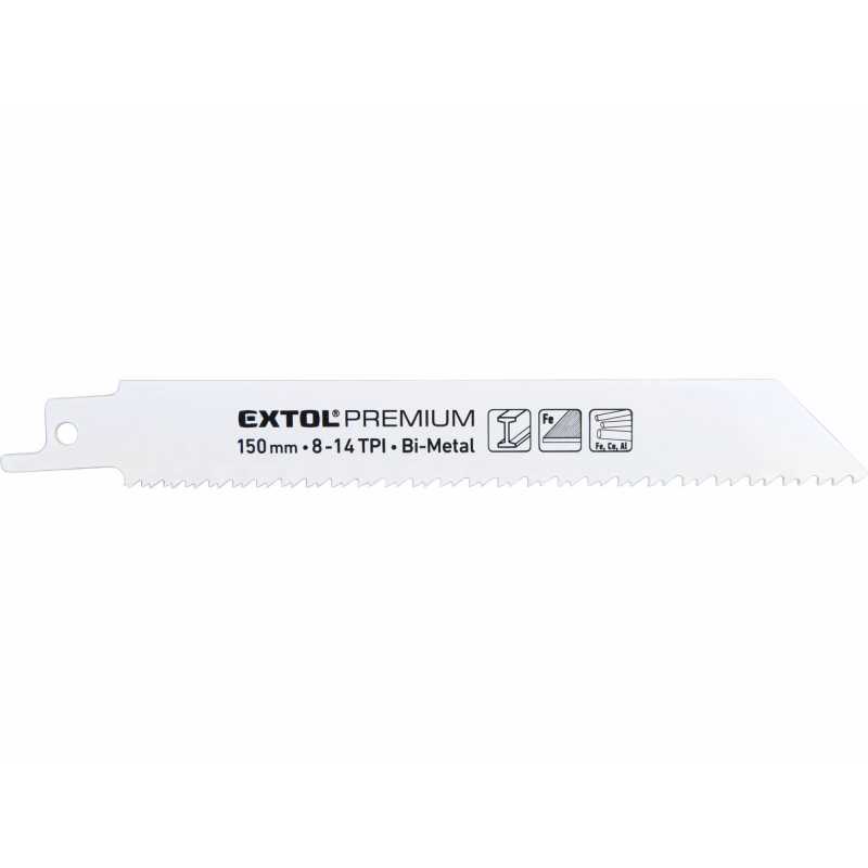 List pílový do chvostovej píly 3ks, 150mm, Bi-metal, EXTOL PREMIUM 8806205