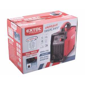 Invertor zvárací 10-160A príkon 4,3kW, EXTOL PREMIUM 8896025