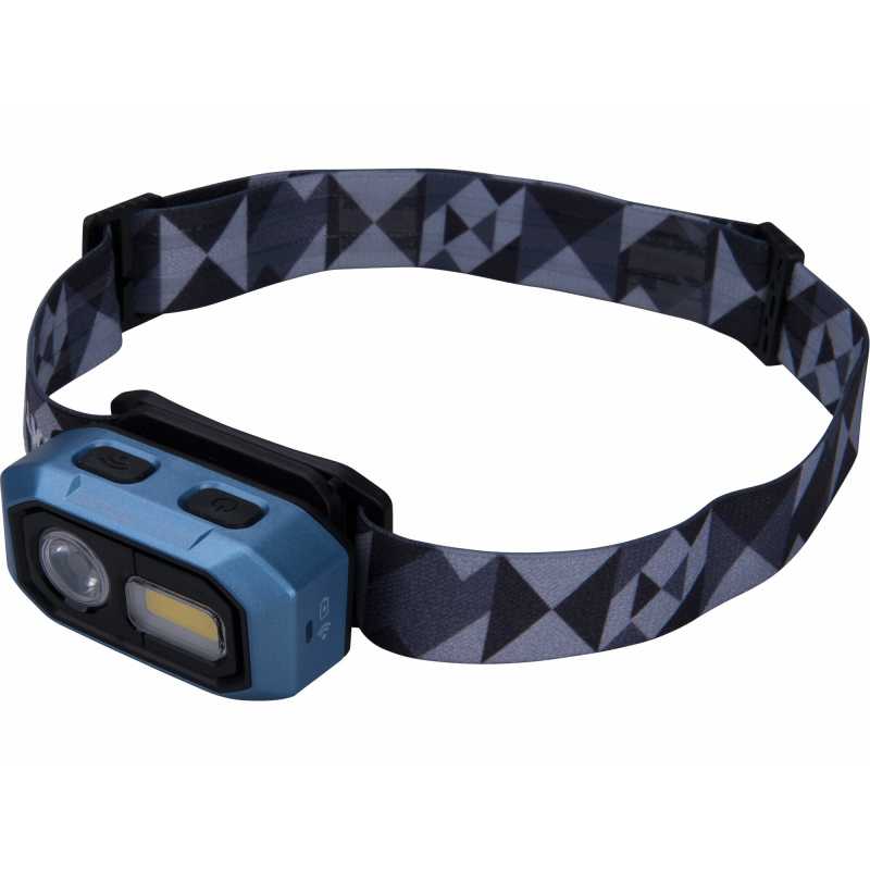 Čelovka LED+COB, 480lm, 3,7V/1,4Ah Li-ion, USB, EXTOL LIGHT 43183