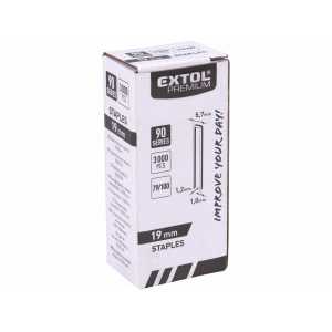 Klince do klincovačky, 1,2x1,0mm, dl 19mm, 3000ks, EXTOL PREMIUM 8862621