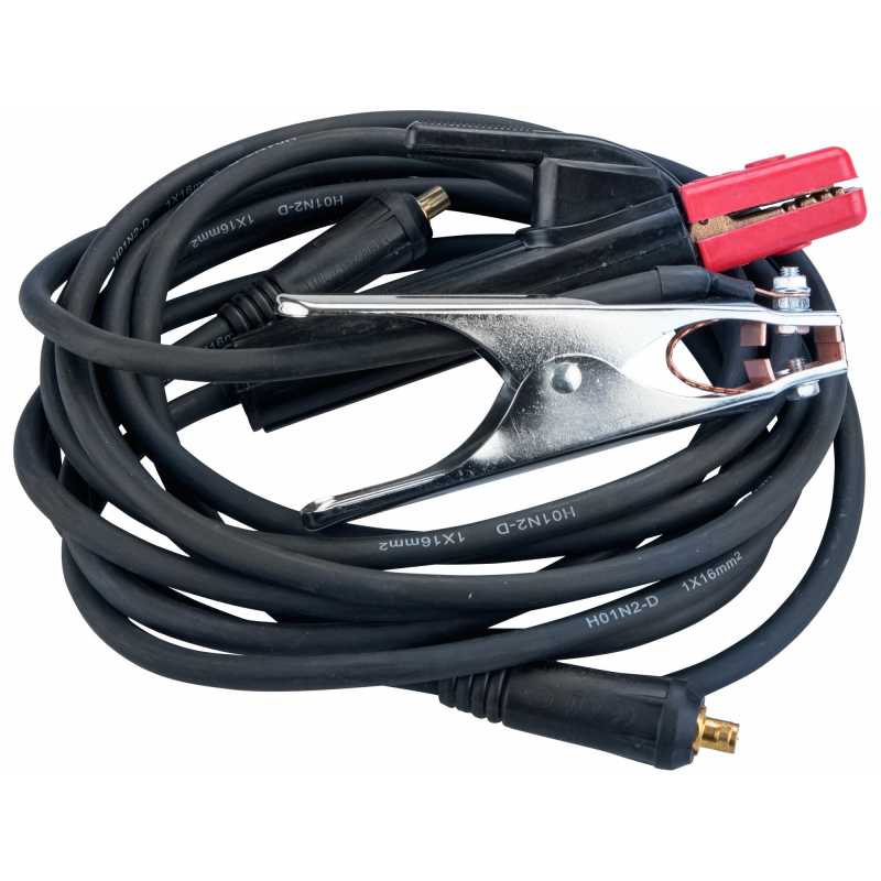 Káble zváracie s rýchlokonektorom 10-25, 3m/16mm², max. 160A, EXTOL PREMIUM 8898220