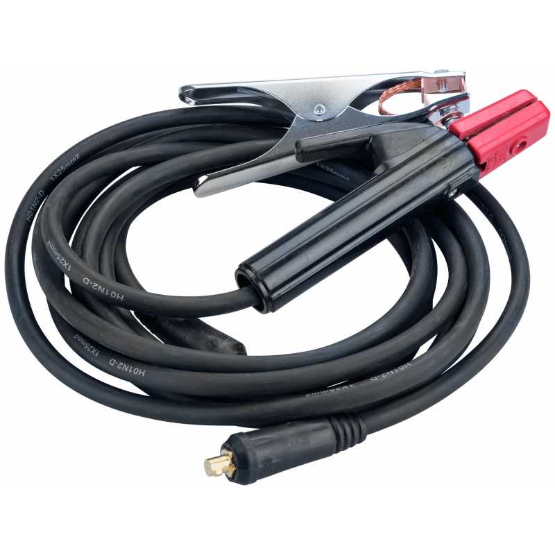 Káble zváracie s rýchlokonektorom 10-25, 3m/25mm², max. 200A, EXTOL PREMIUM 8898225
