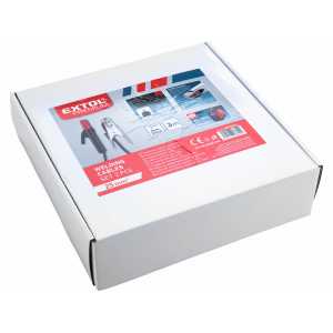 Káble zváracie s rýchlokonektorom 10-25, 3m/25mm², max. 200A, EXTOL PREMIUM 8898225