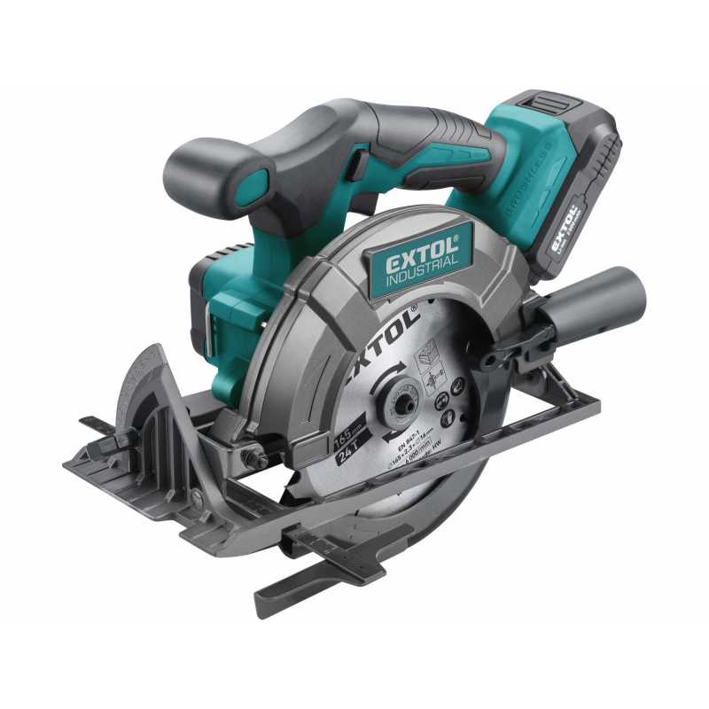 Pila kotoučová aku 20V, 1x akumulátor 2Ah Li-ion, EXTOL INDUSTRIAL 8791822