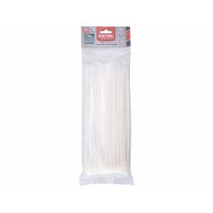 Pásky sťahovacie biele, 4,6x280mm, 100ks,  EXTOL PREMIUM, 8856224