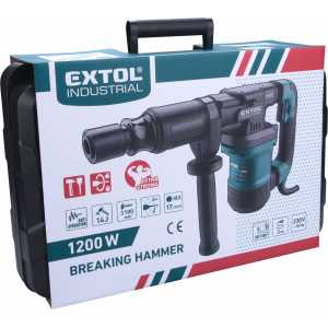 Kladivo sekacie HEX 17mm, 1200W, Extol Industrial 8790300