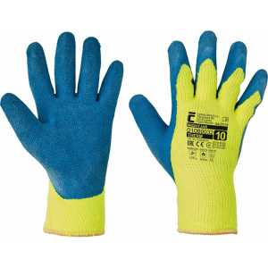 Rukavice nylon / latex,...
