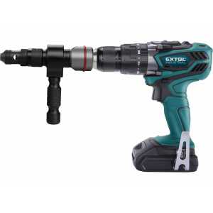 Nástavec do vrtačky na nýtování trhacích nýtů 2,4-6,4mm, CrMoV, FORTUM 4770663