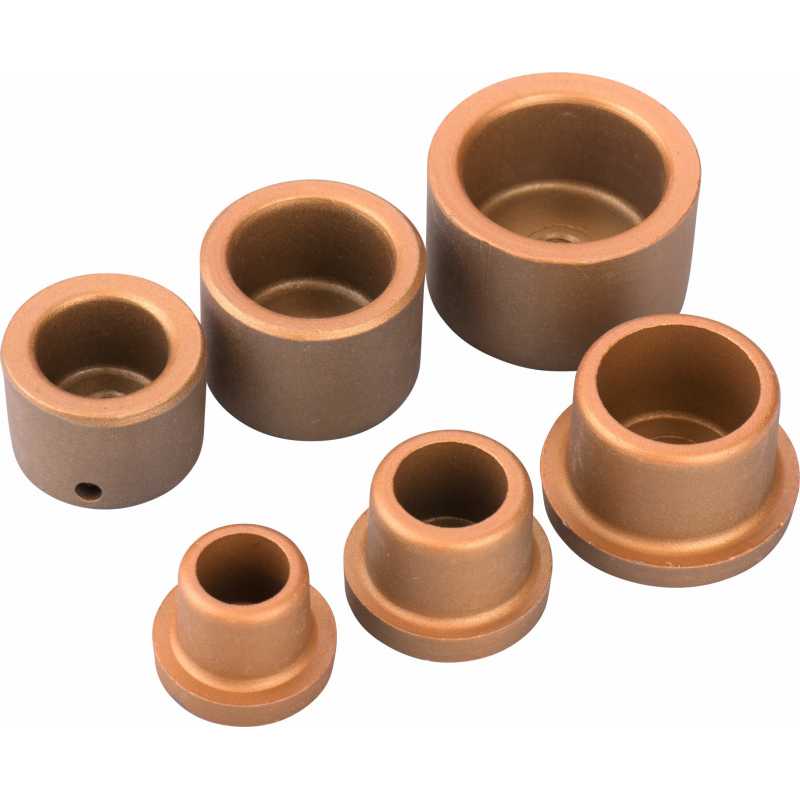 Nadstavce pre polyfúznu zváračku nožovú, 3ks, 20-25-32mm, EXTOL CRAFT 419320A
