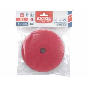 Kotúč leštiaci penový pre orbitálne leštičky (DA), T10, priemer 150mm, EXTOL PREMIUM 8804541