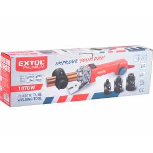 Zváračka polyfúzna, 1070W, 240-300°C, EXTOL PREMIUM 8897211