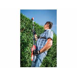 Nožnice na živý plot teleskopické akumulátorové, 20V/2Ah, dĺžka 278cm, Extol Premium 8895732