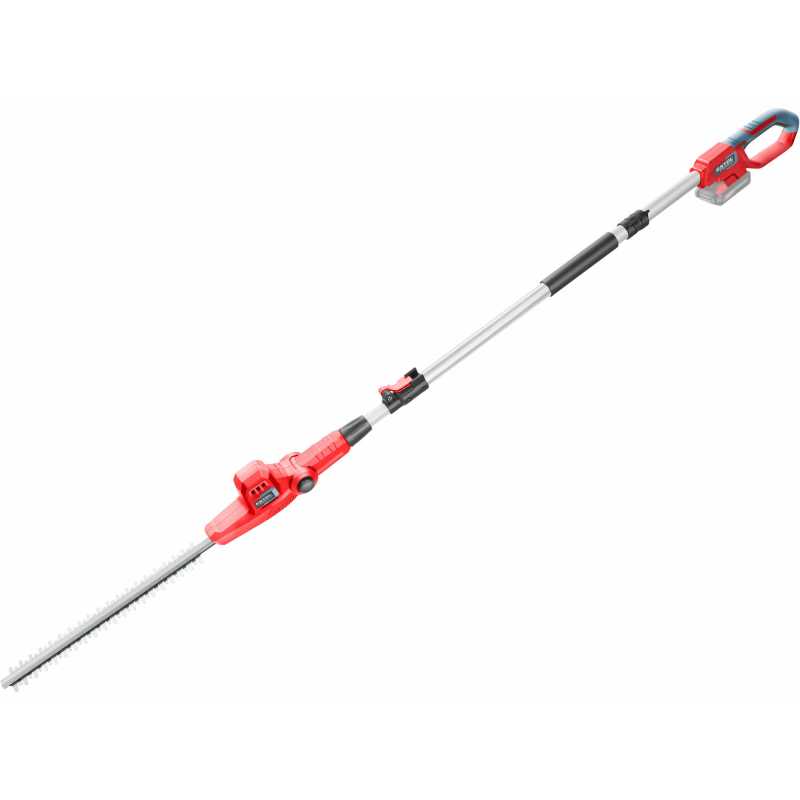 Nožnice na živý plot teleskopické akumulátorové, bez aku a nabíačky, dl. 278cm, Extol Premium 8895733