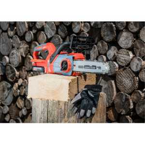 Pila řetězová akumulátorová, 20V/2Ah, lišta 254mm, Extol Premium 8895740