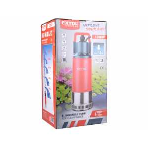 Čerpadlo ponorné s tlakovým spínačem 1200W, EXTOL PREMIUM 8895017