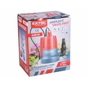 Čerpadlo ponorné bazénové 400W, EXTOL PREMIUM 8895014