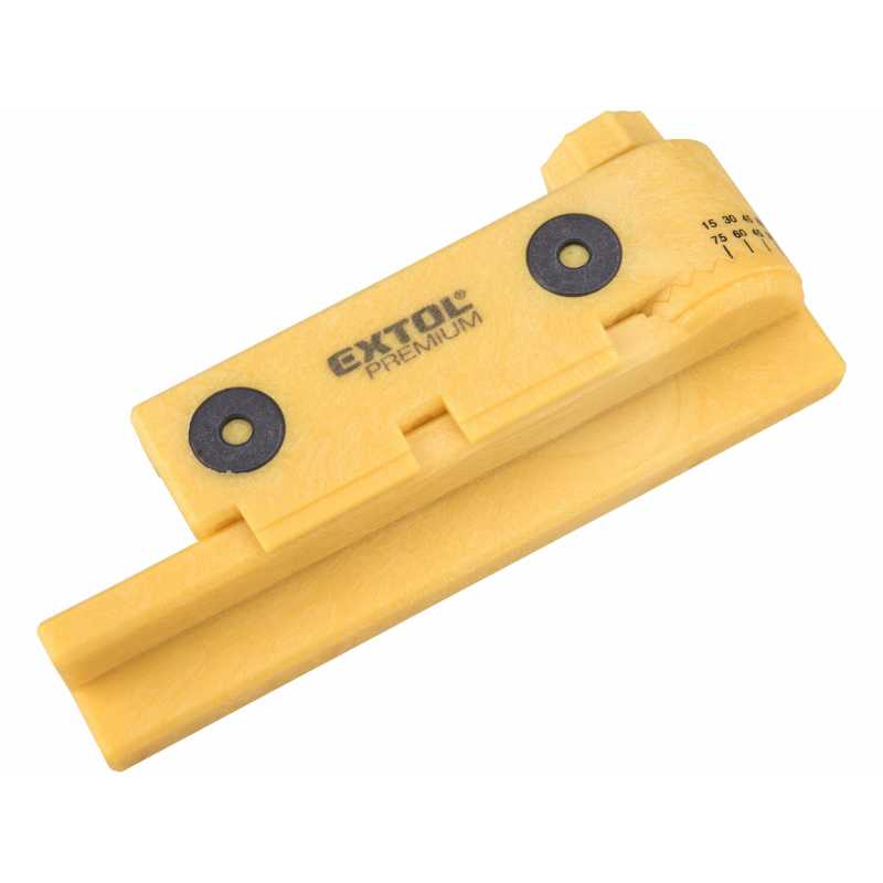 Úhelník nastavitelný 15-165st, 15st krok, EXTOL PREMIUM 8812291