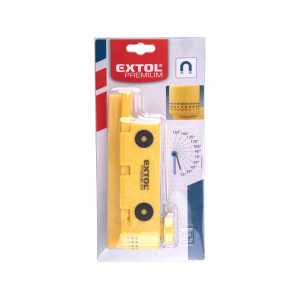 Úhelník nastavitelný 15-165st, 15st krok, EXTOL PREMIUM 8812291