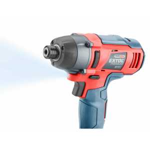 Uťahovák rázový akumulátorový 20V, 1/4", 2Ah Li-ion, EXTOL PREMIUM 8891812