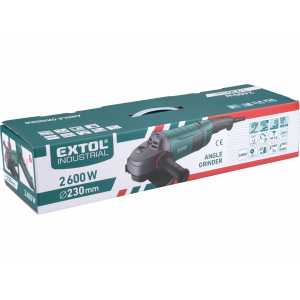 Bruska úhlová, průměr 230mm, 2600W, EXTOL INDUSTRIAL 8792060