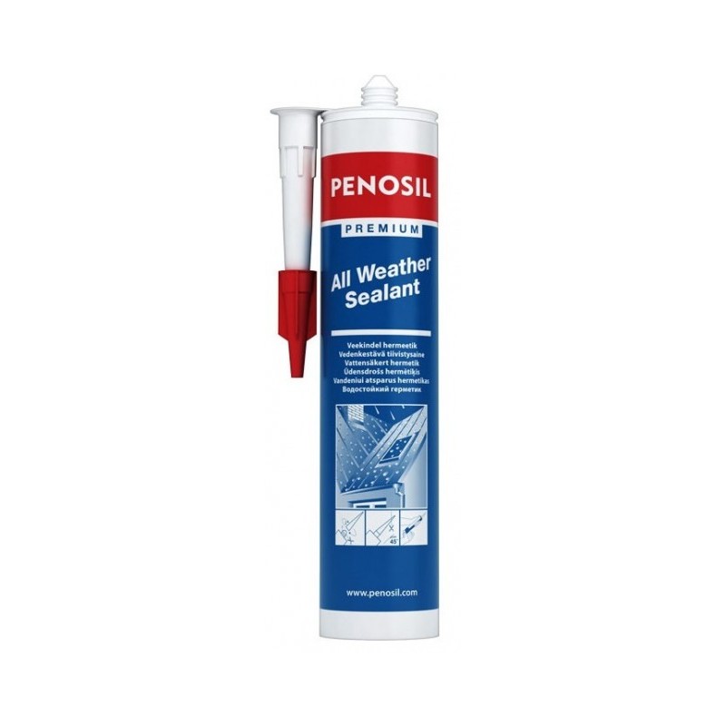 Tmel vodeodolný silikónový PENOSIL transparentný All weather 310ml
