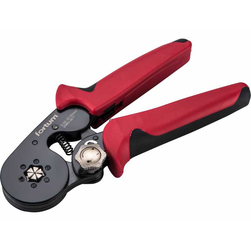 Kliešte lisovacie na dutinky 175mm 0,08-10,0mm2 FORTUM 4770495