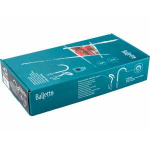 Baterie stojánková, flexibilní horní rameno bílé, 550mm, BALLETTO 81122