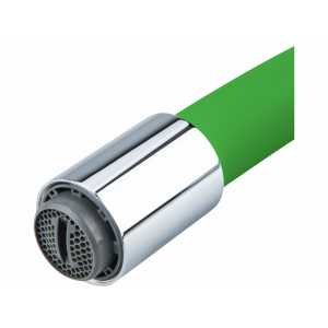 Batéria stojanková, flexibilné horné rameno zelené, 550mm, BALLETTO 81124