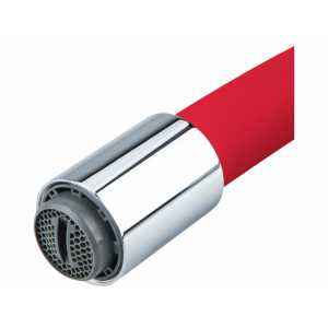 Batéria stojanková, flexibilné horné rameno červené, 550mm, BALLETTO 81125