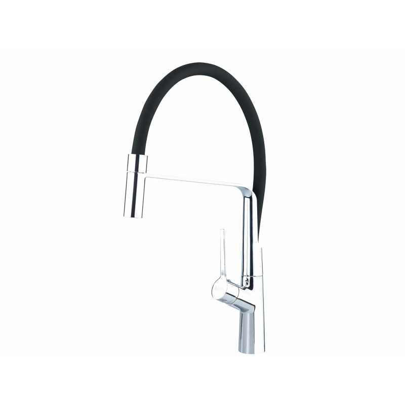 Batéria stojanková, flexibilné horné rameno, 630mm, čierne, BALLETTO 81130