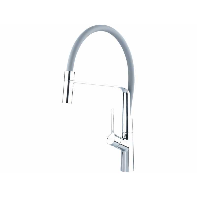 Batéria stojanková, flexibilné horné rameno, 630mm, šedé, BALLETTO 81131