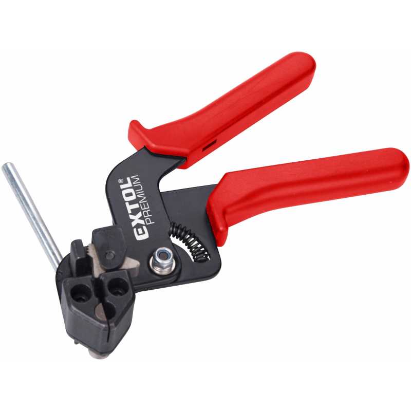 Kleště na nerezové stahovací pásky, 220mm, EXTOL PREMIUM 8856201