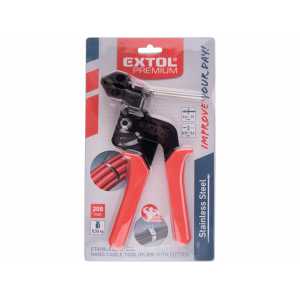 Kleště na nerezové stahovací pásky, 220mm, EXTOL PREMIUM 8856201