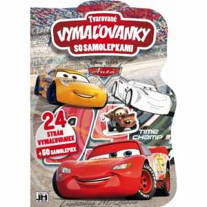 Tvarované omalovánky Cars 3