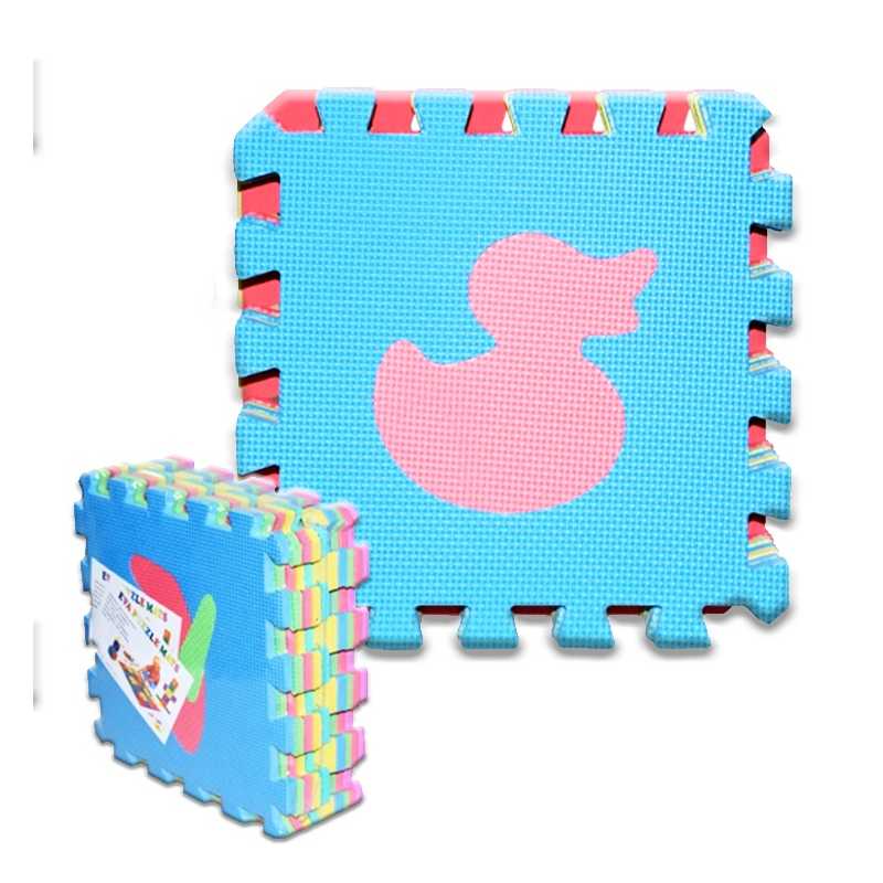 Penové puzzle - Zvieratká 10ks