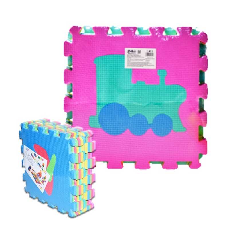 Penové puzzle dopravné prostriedky - 10ks