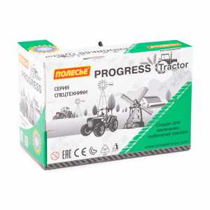 Traktor Progress na zotrvačník zelený