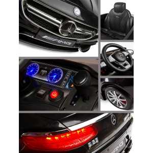 Elektrické autíčko Toyz Mercedes-Benz S63 AMG-2 motory pink