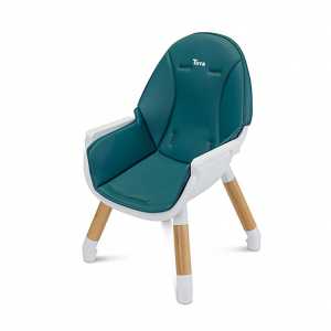 Jedálenská stolička CARETERO TUVA dark green