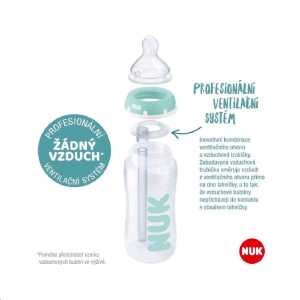 Dojčenská fľaša NUK FC Anti-colic s kontrolou teploty 300 ml UNI