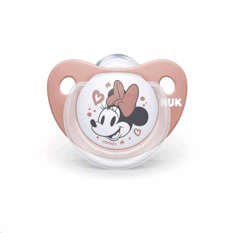 Cumlík Trendline NUK Disney Mickey Minnie 0-6m červený Box